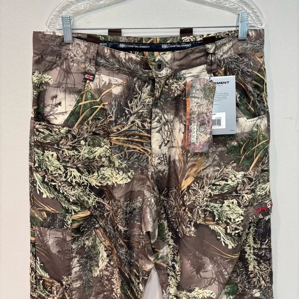 Core 4 Elements Highland Max 1 Camo Hunting Pants Men’s Size 36-T NEW